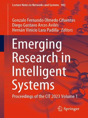cover image of Emerging Research in Intelligent Systems